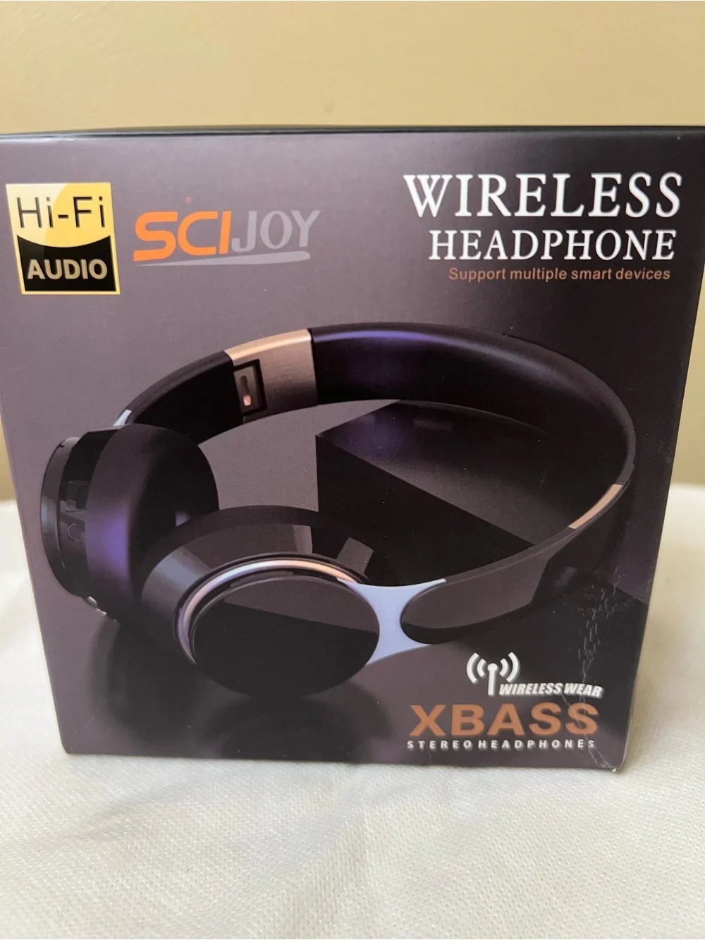 Wireless Over-Ear Headphones in Teal - Comfortable Bluetooth Audio NWT